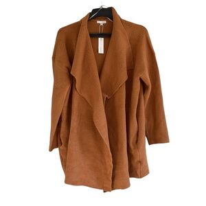 Baltic Born NWT Ellison Lapel Cardigan Camel Sweater Size L/XL NEW